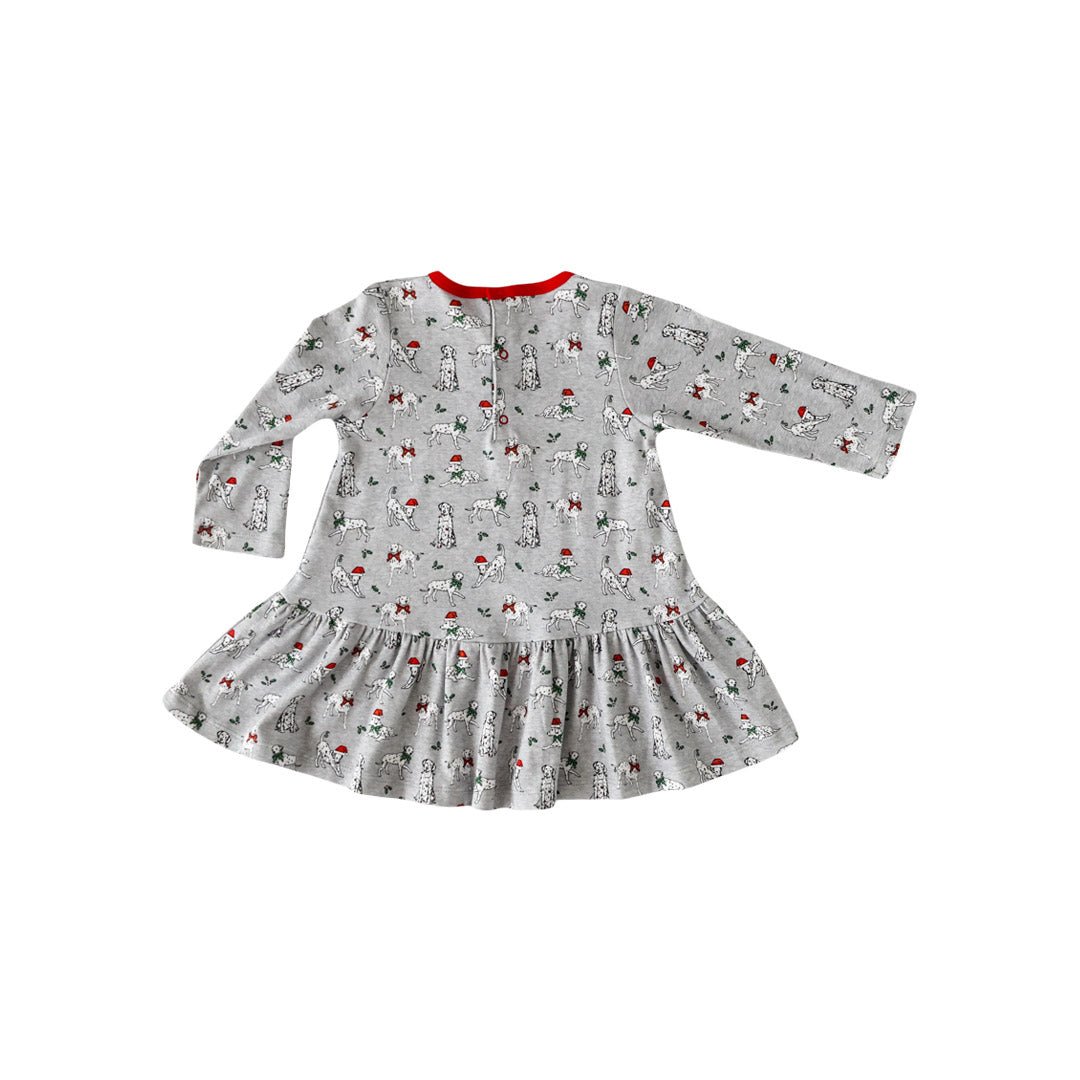 Holiday Dalmatian Swing Dress - Mack & Harvie