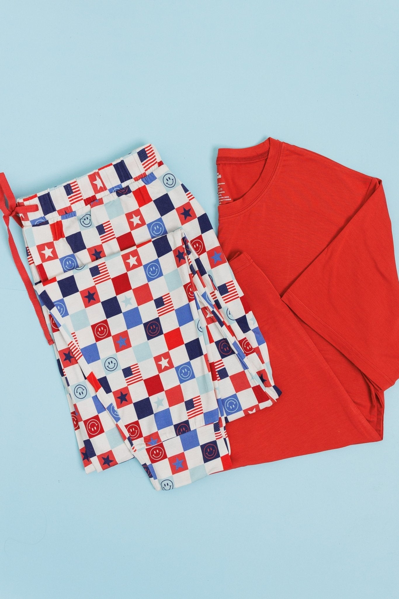 HOME OF THE FREE CHECKERS MEN'S DREAM JOGGER SET - Mack & Harvie