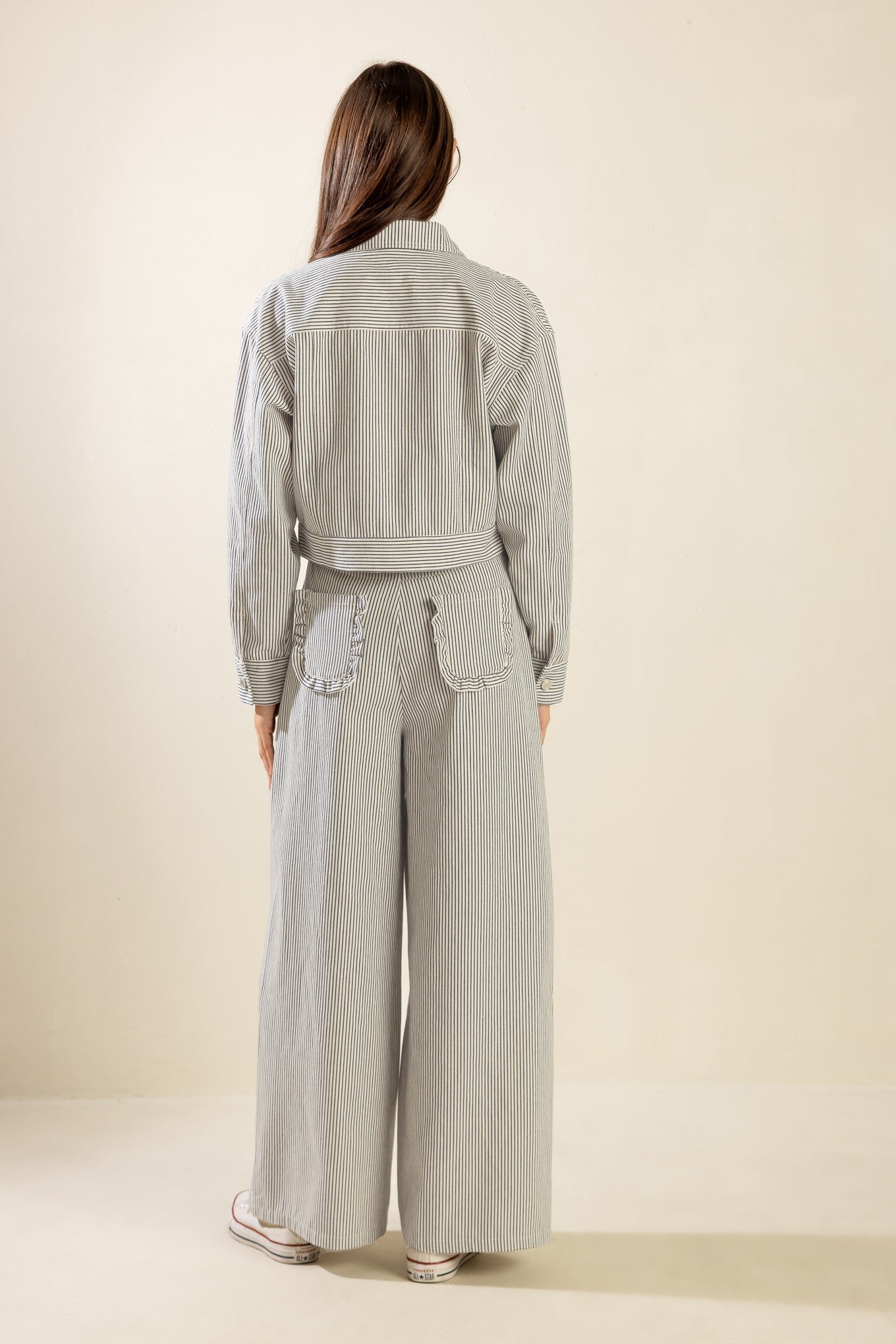 HONESTLY LOVE YOU TWILL CROP JACKET - Mack & Harvie