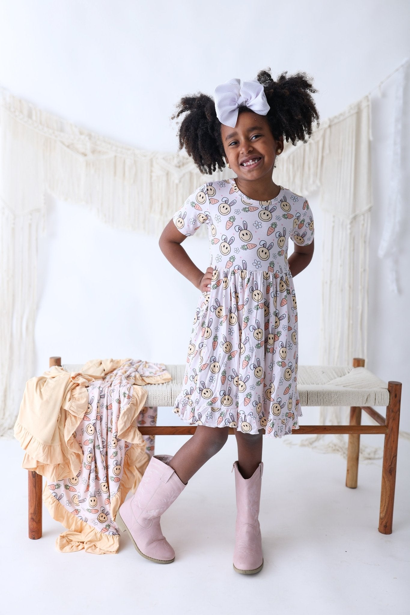 HOP TO IT DREAM RUFFLE DRESS - Mack & Harvie