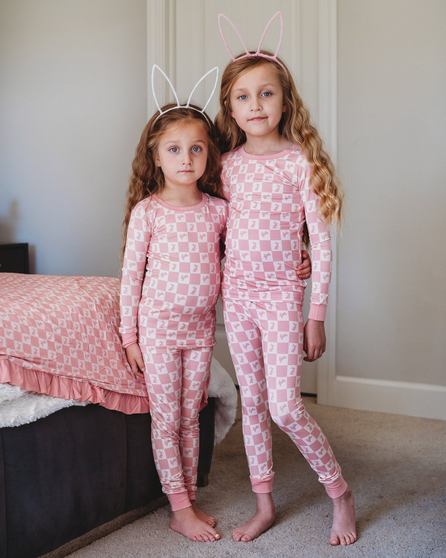 HOPPITY BLUSH CHECKERS DREAM SET - Mack & Harvie