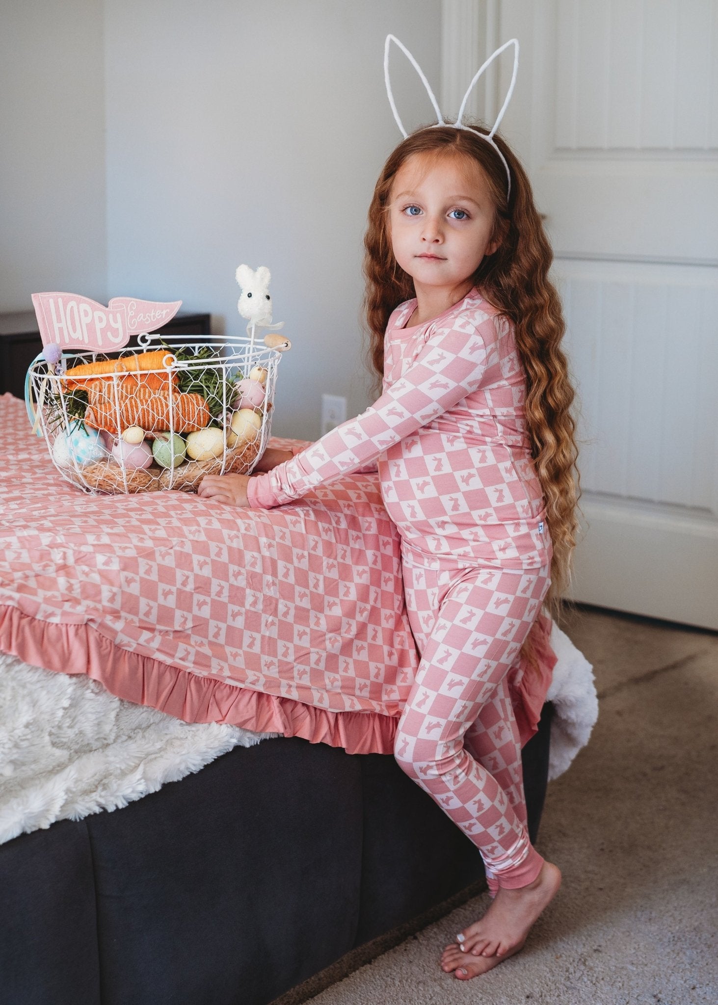 HOPPITY BLUSH CHECKERS DREAM SET - Mack & Harvie