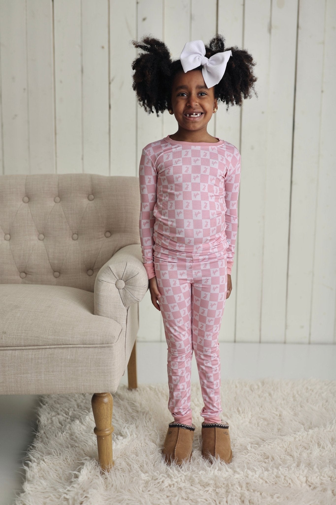 HOPPITY BLUSH CHECKERS DREAM SET - Mack & Harvie