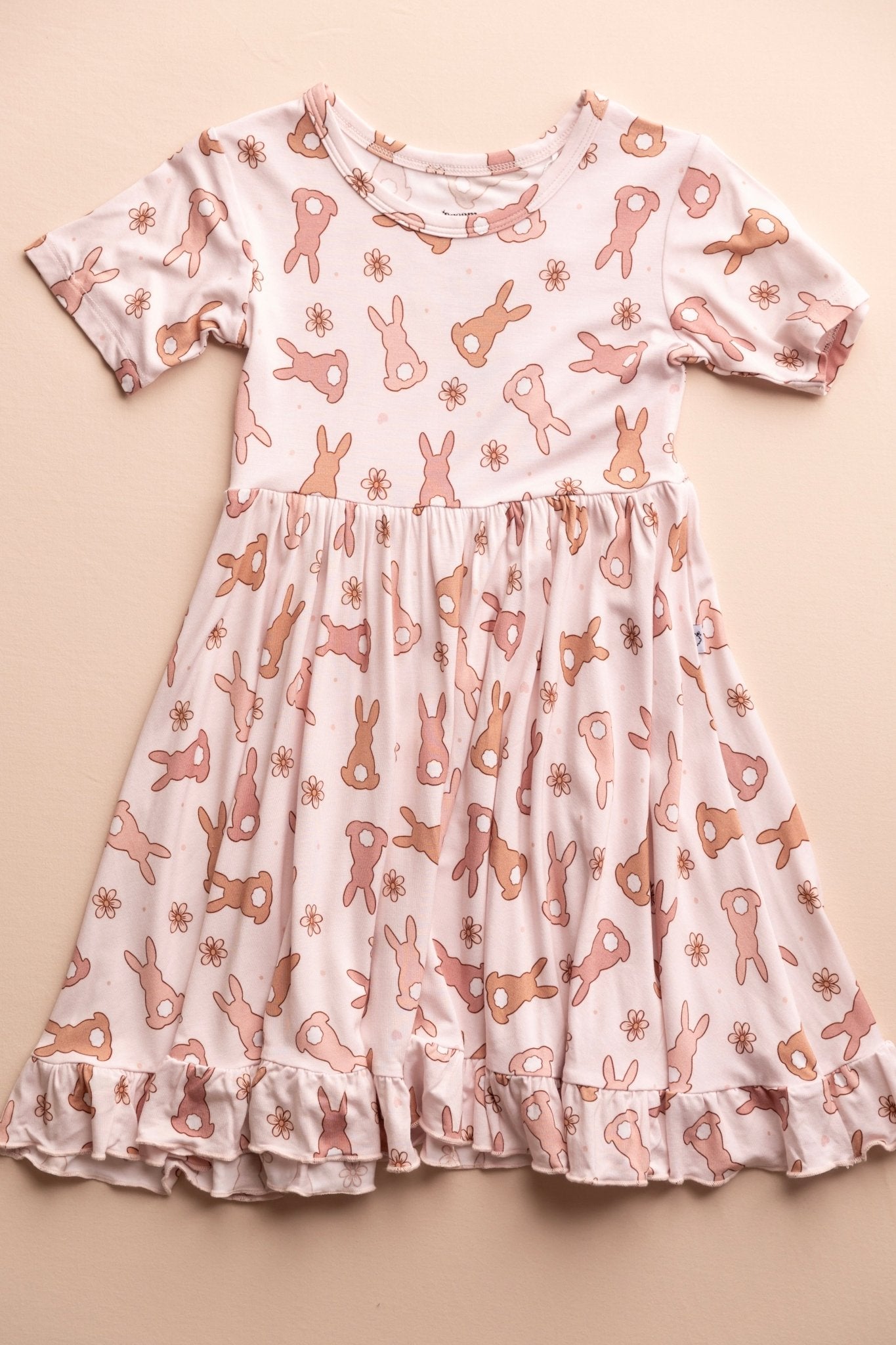 HOPPY EASTER DREAM RUFFLE DRESS - Mack & Harvie