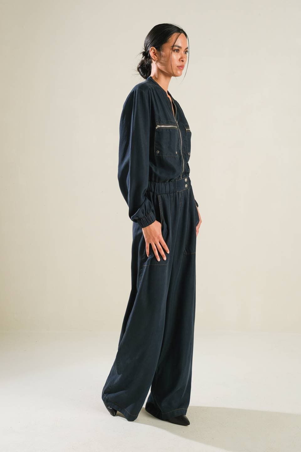 HORIZON HAVEN WOVEN JUMPSUIT - Mack & Harvie