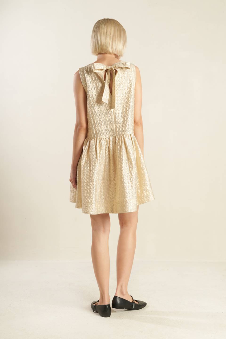 HORIZON HIDEAWAY WOVEN MINI DRESS - Mack & Harvie