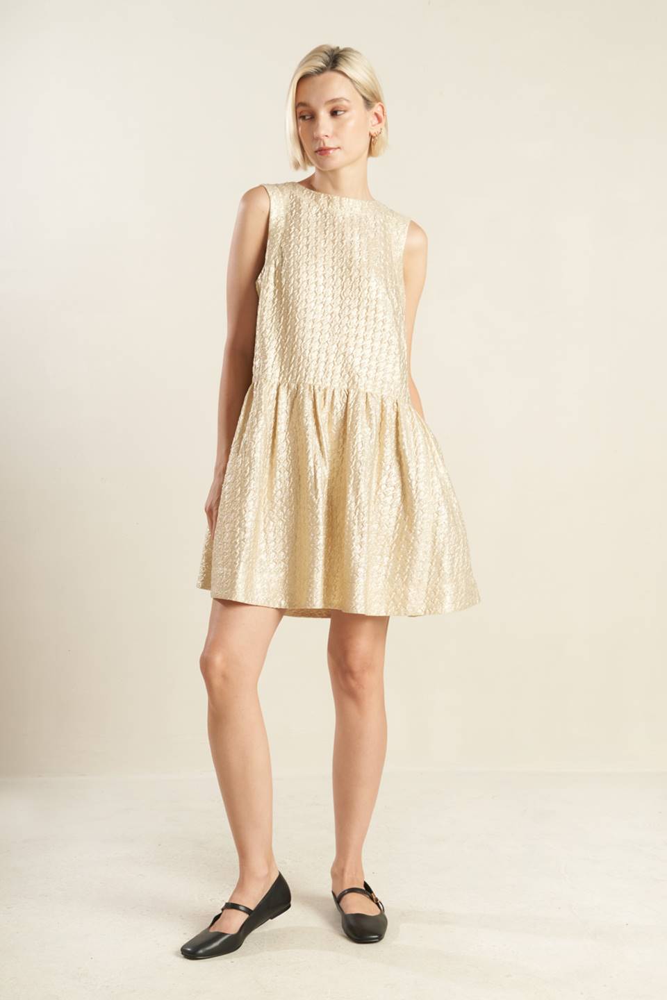 HORIZON HIDEAWAY WOVEN MINI DRESS - Mack & Harvie