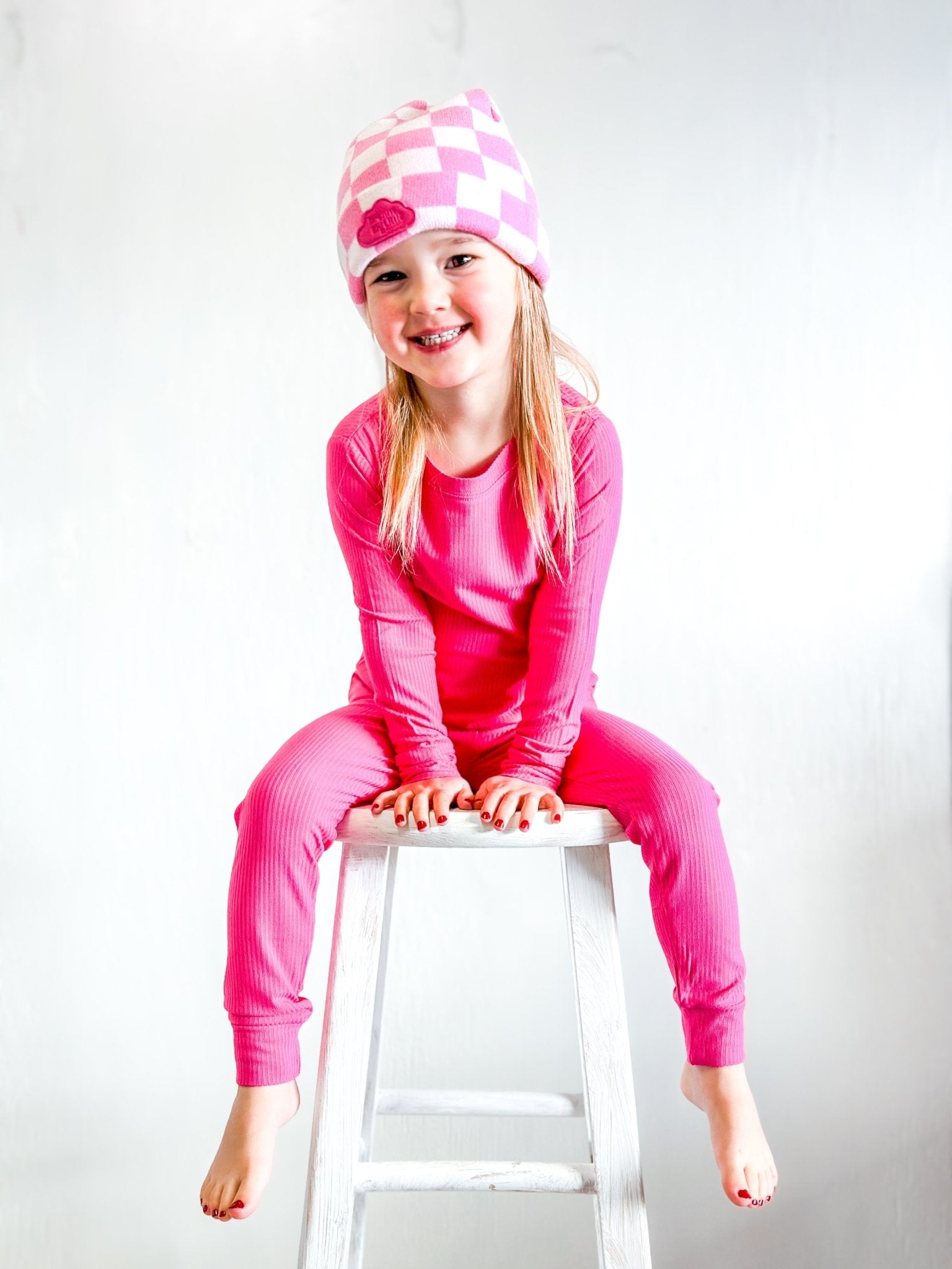 HOT PINK RIB DREAM SET - Mack & Harvie