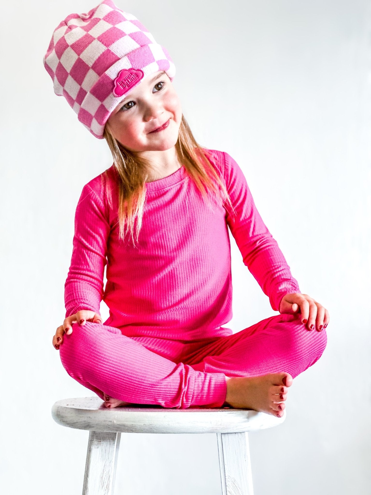 HOT PINK RIB DREAM SET - Mack & Harvie