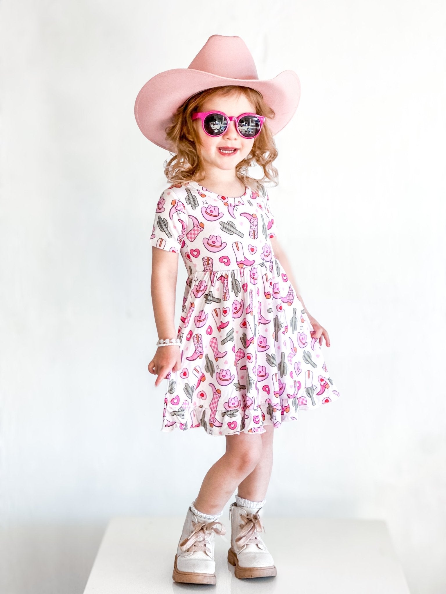 HOWDY VALENTINE EXCLUSIVE DREAM RUFFLE DRESS - Mack & Harvie