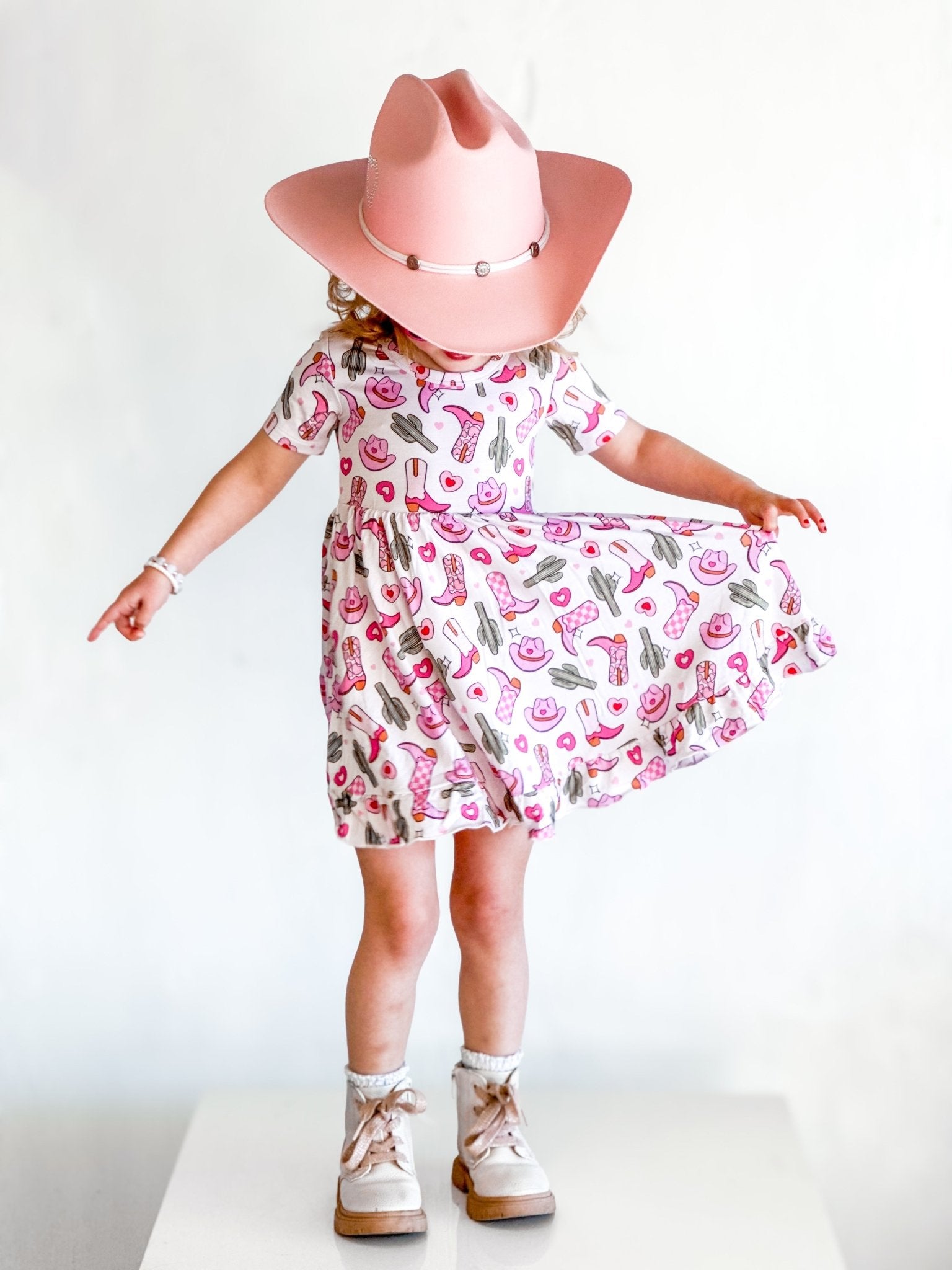 HOWDY VALENTINE EXCLUSIVE DREAM RUFFLE DRESS - Mack & Harvie