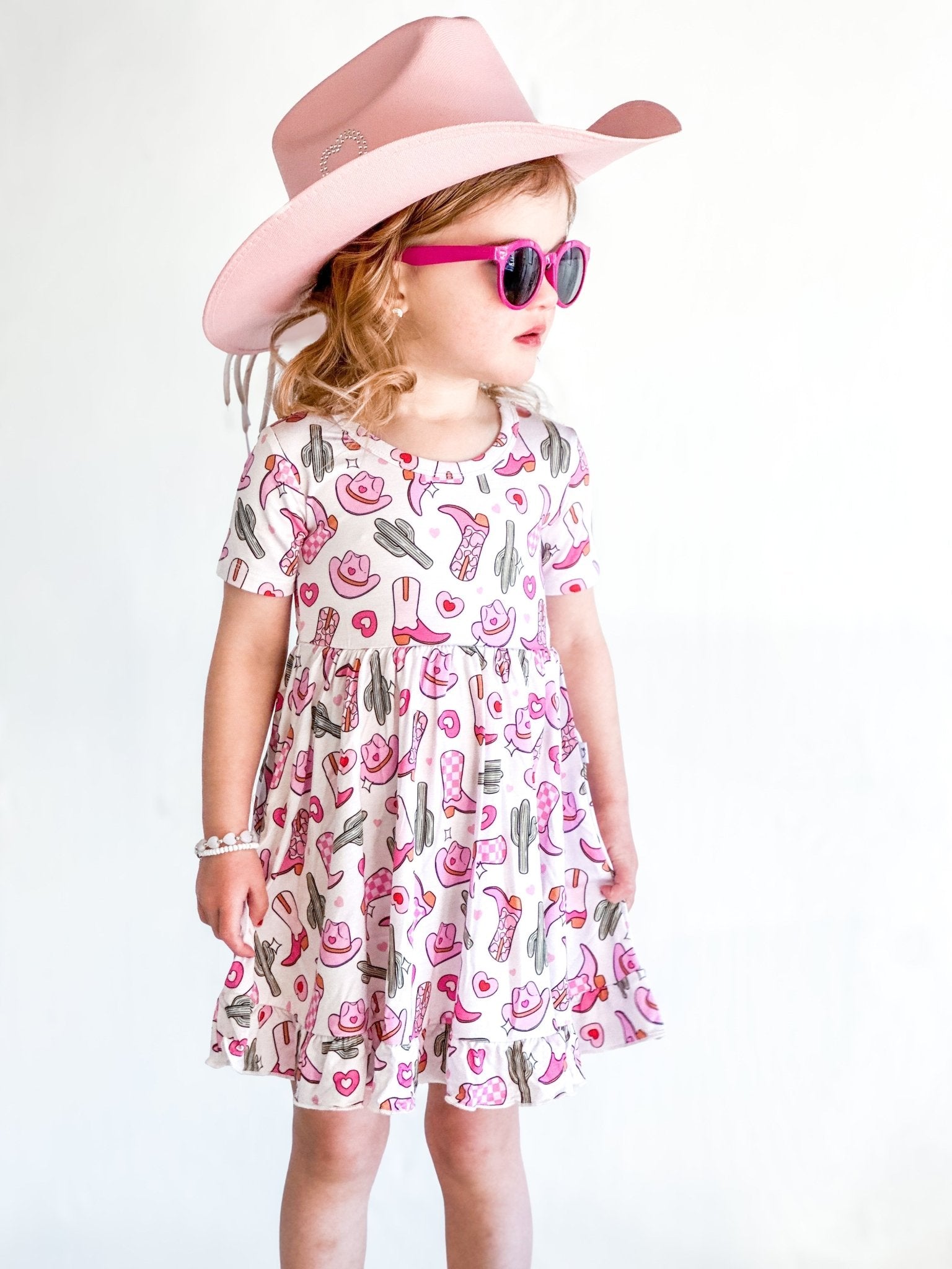 HOWDY VALENTINE EXCLUSIVE DREAM RUFFLE DRESS - Mack & Harvie