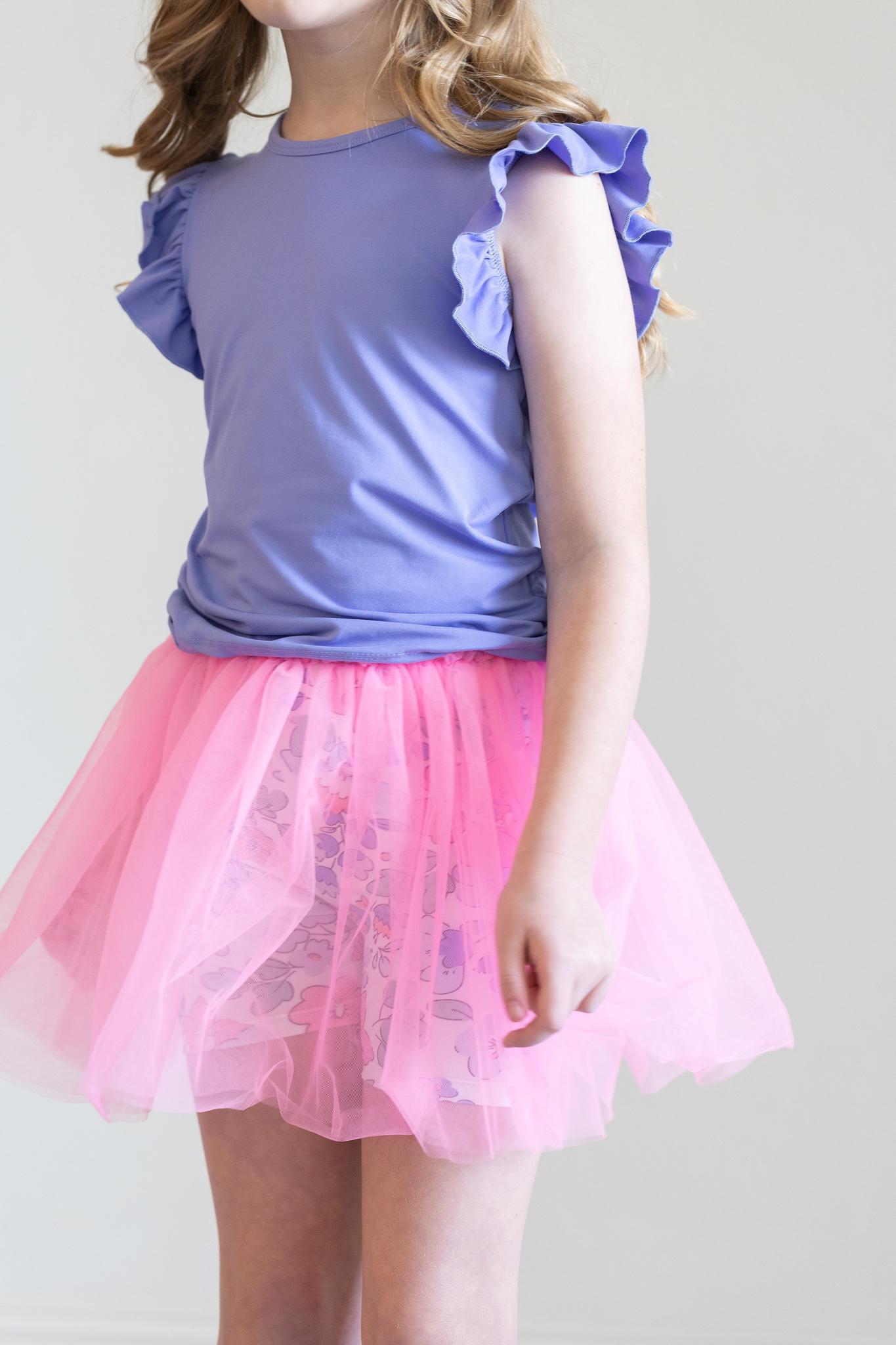 Hydrangea Tutu Shorts - Mack & Harvie