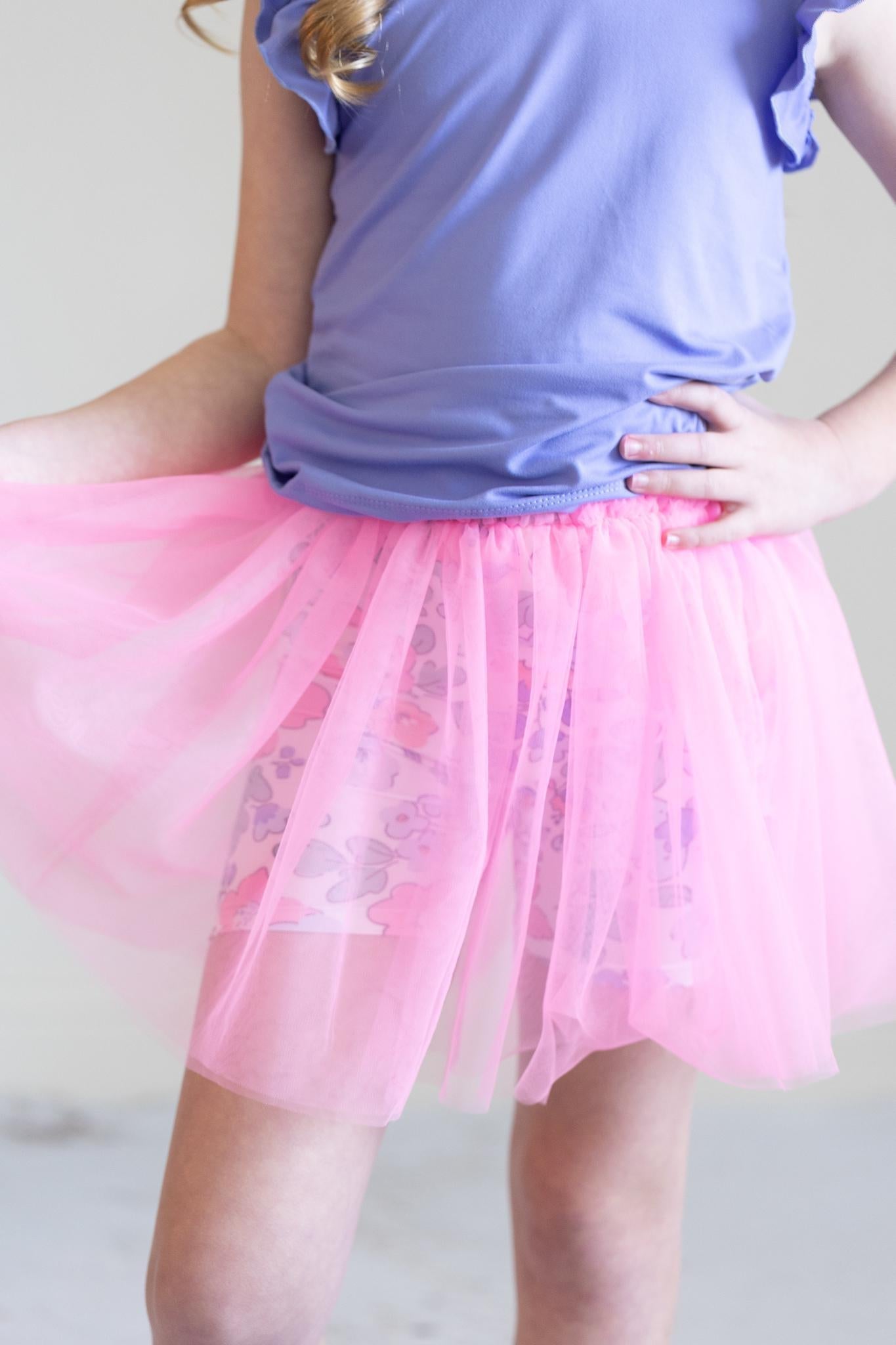 Hydrangea Tutu Shorts - Mack & Harvie