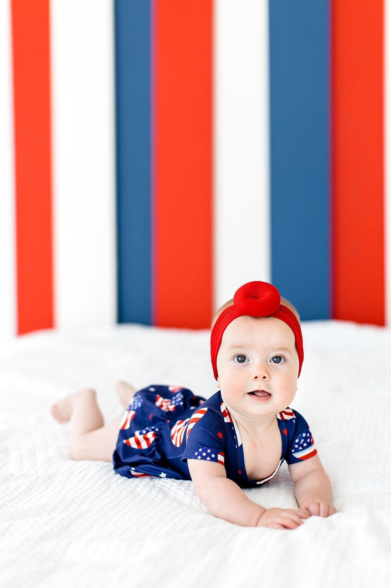 I Heart the USA S/S Twirl Bodysuit - Mack & Harvie