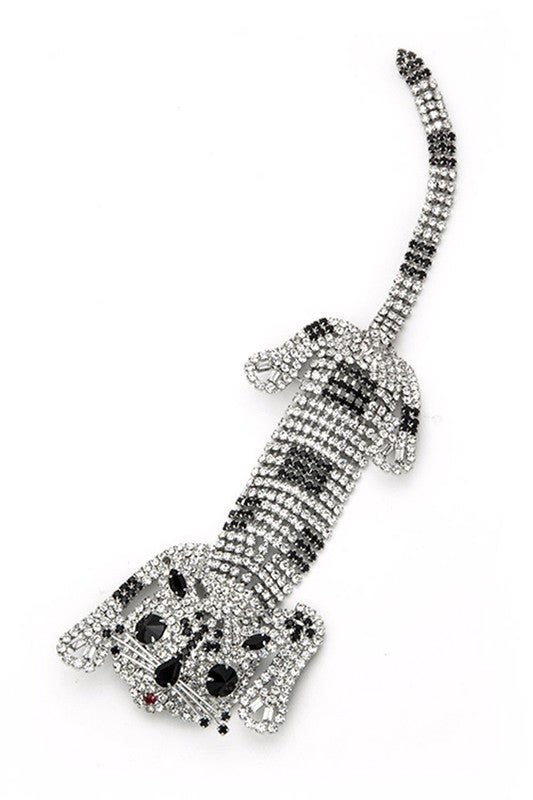 Iconic Crystal Panther Fashion Brooch - Mack & Harvie