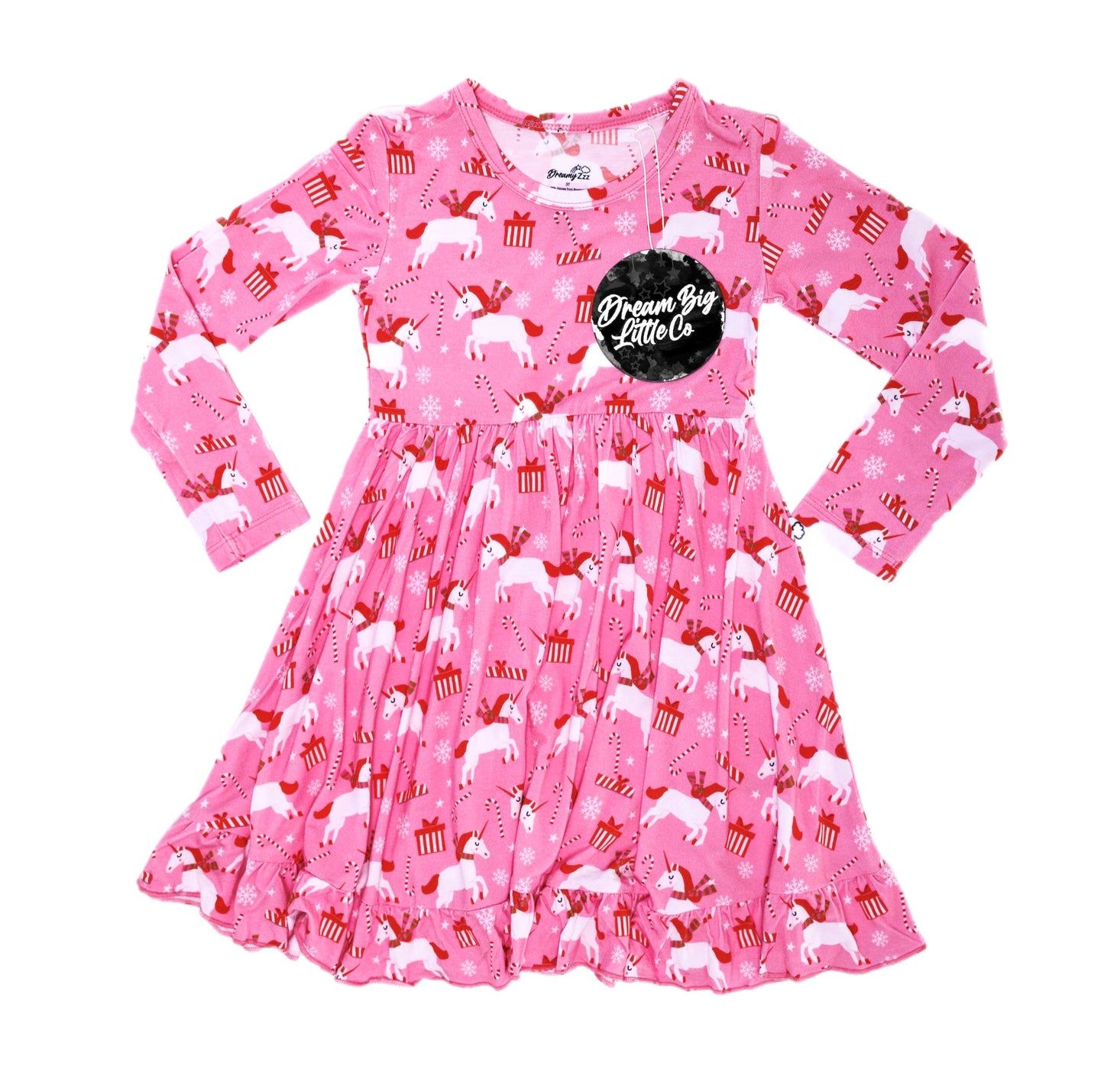 VERY MERRY UNICORNZzz DREAM RUFFLE DRESS