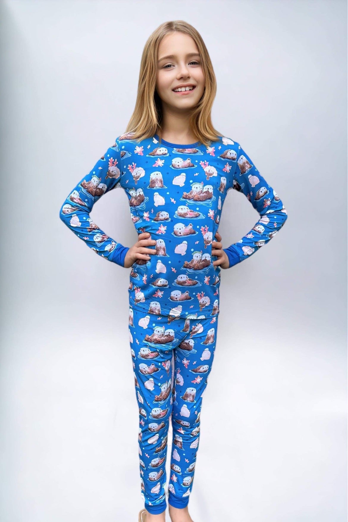 Made for Each Otter Long Sleeve PJ's BDLJ