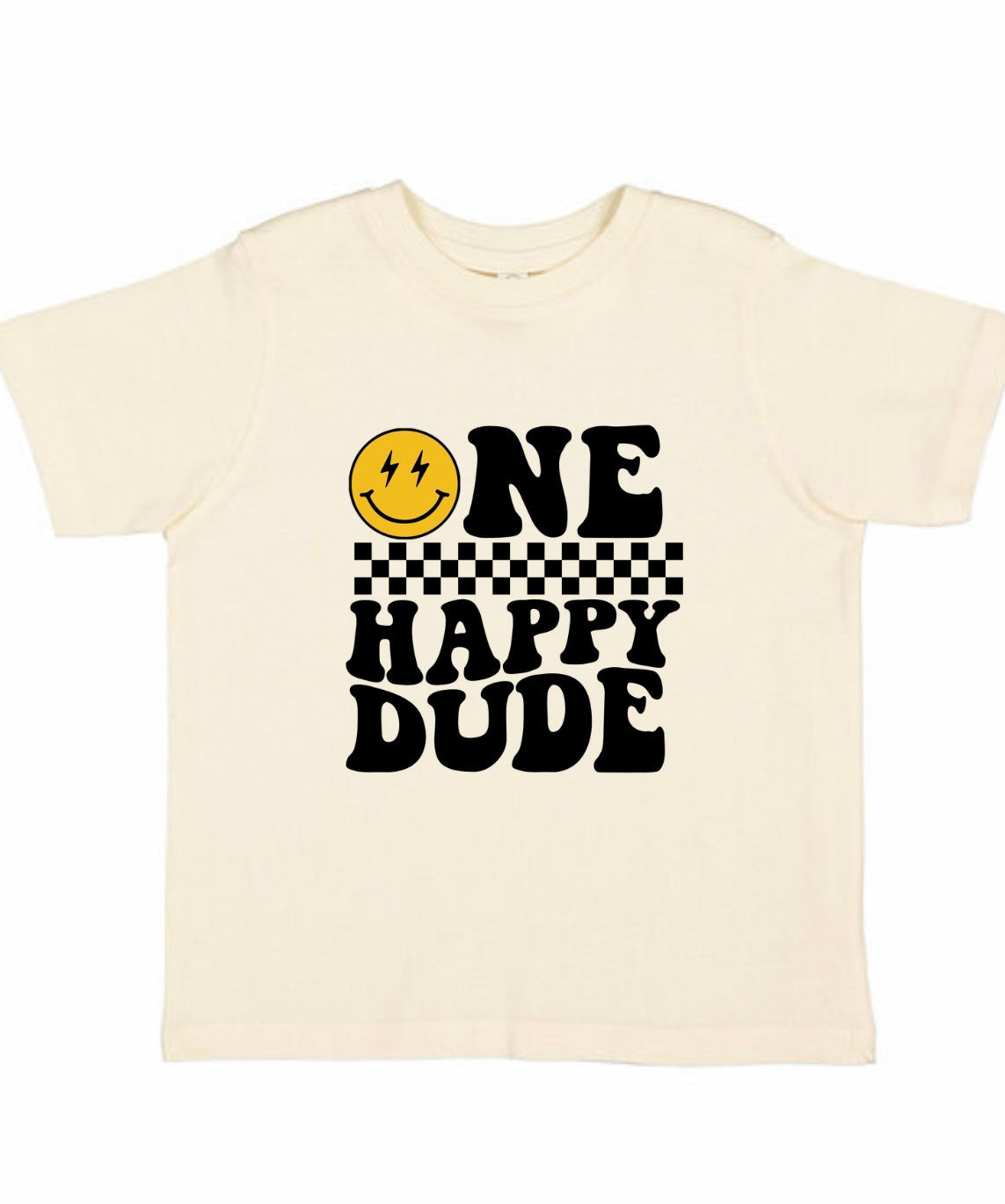 “One Happy Dude” Birthday Tee (MTO)