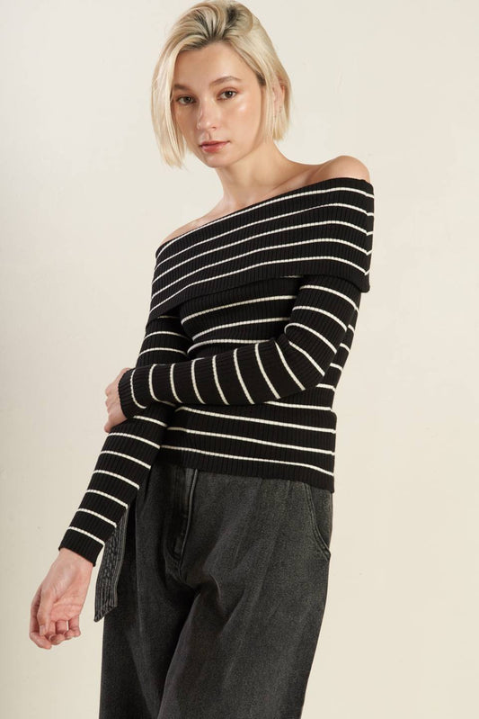 IN TOO DEEP SWEATER TOP - Mack & Harvie