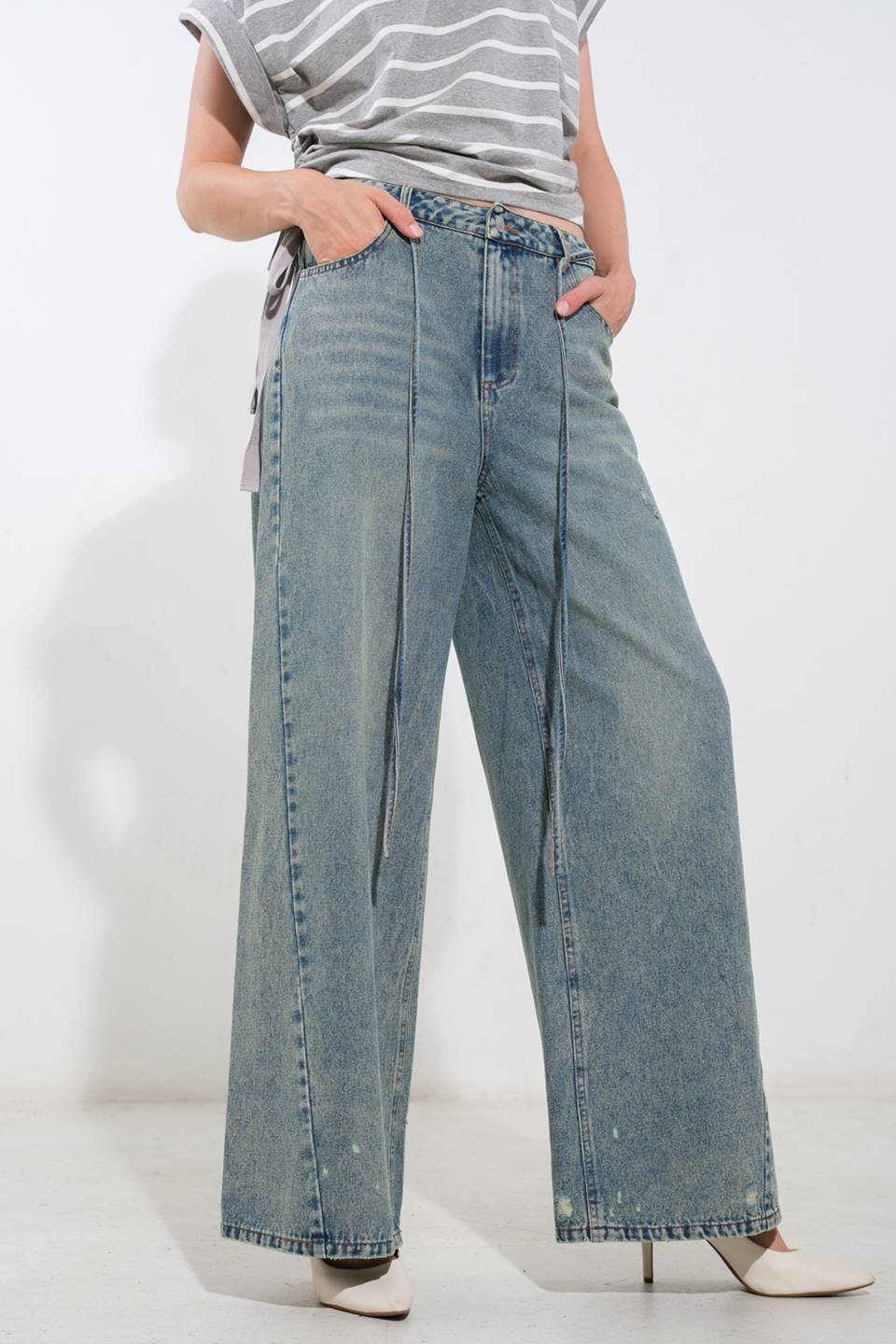 INSPIRING ALLURE DENIM PANTS - Mack & Harvie