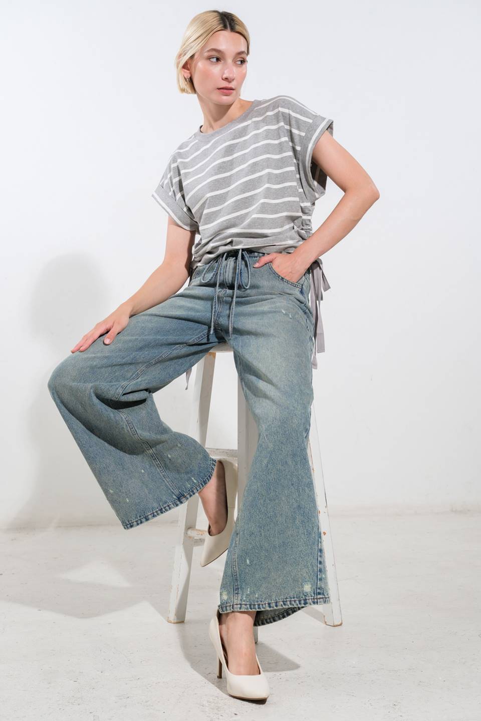 INSPIRING ALLURE DENIM PANTS - Mack & Harvie