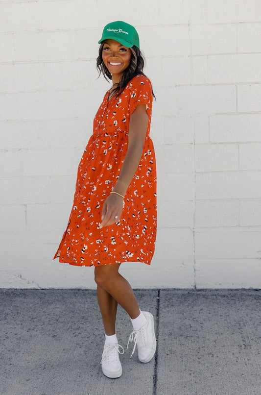 Jackie Button Down Dress - Mack & Harvie