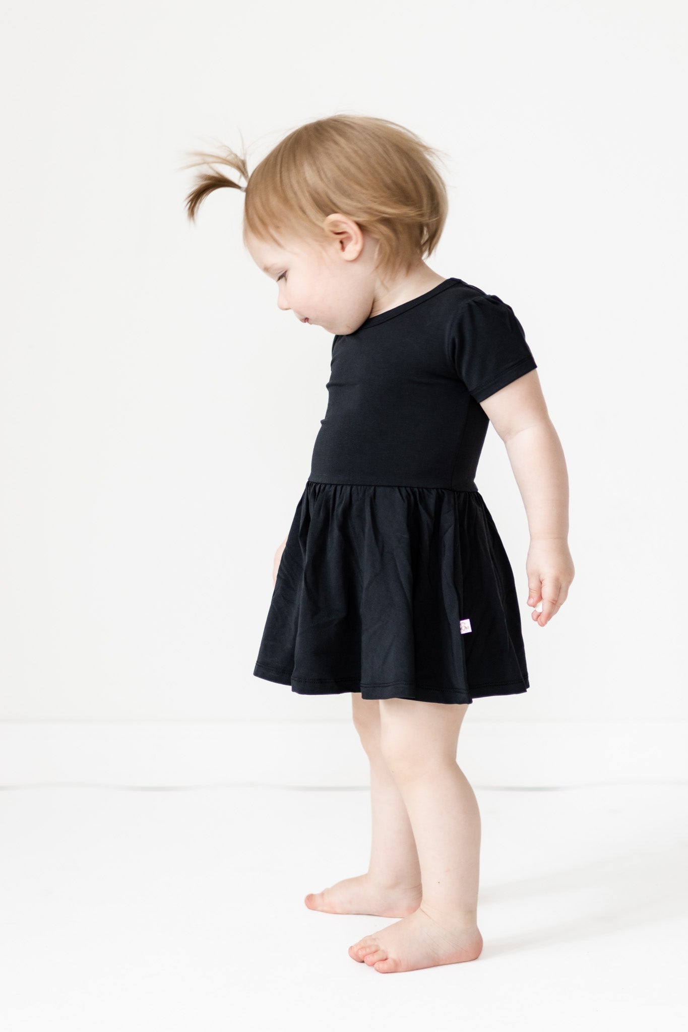 Jet Short Sleeve Bodysuit Twirl Dress - Mack & Harvie