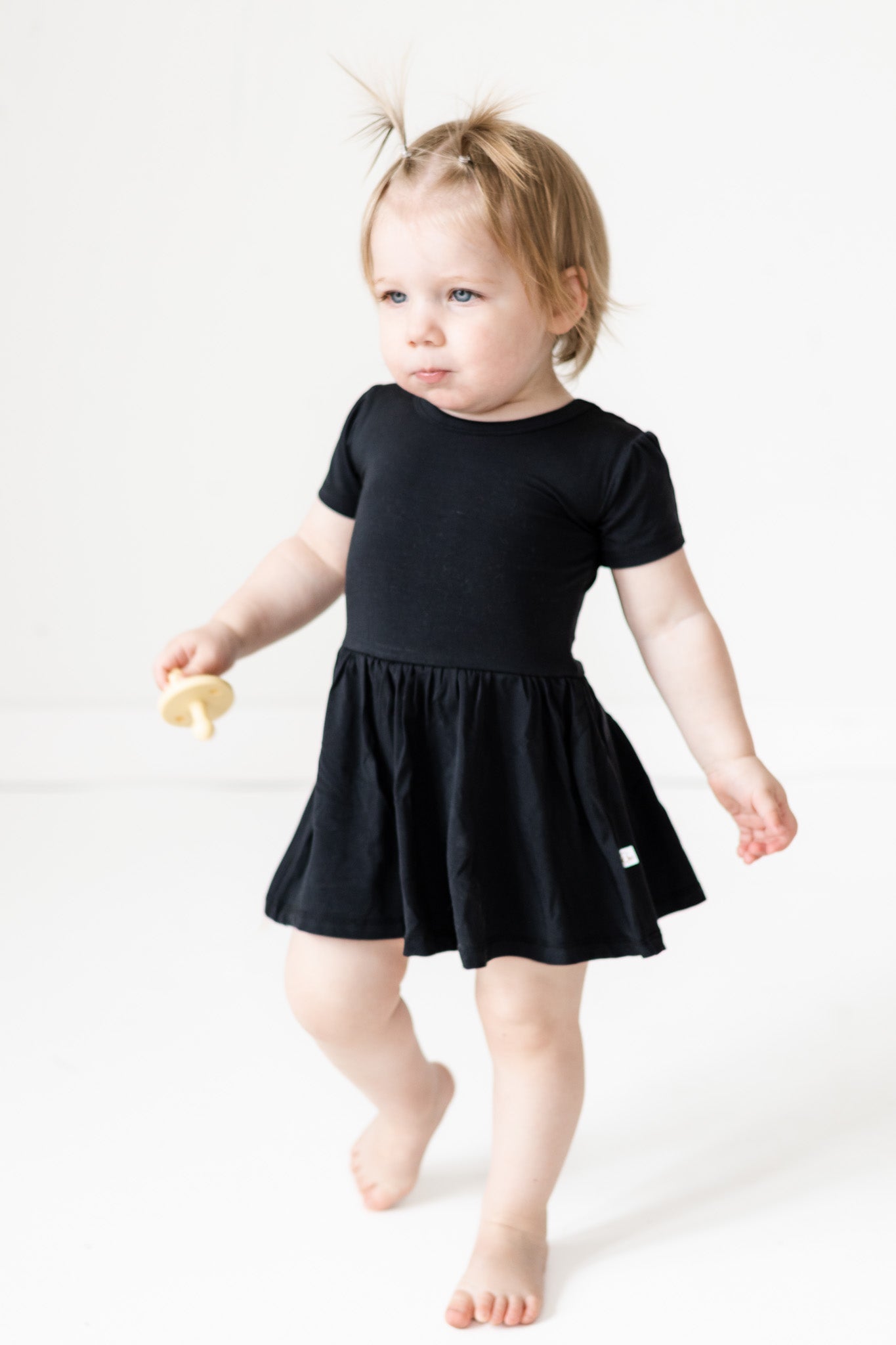 Jet Short Sleeve Bodysuit Twirl Dress - Mack & Harvie