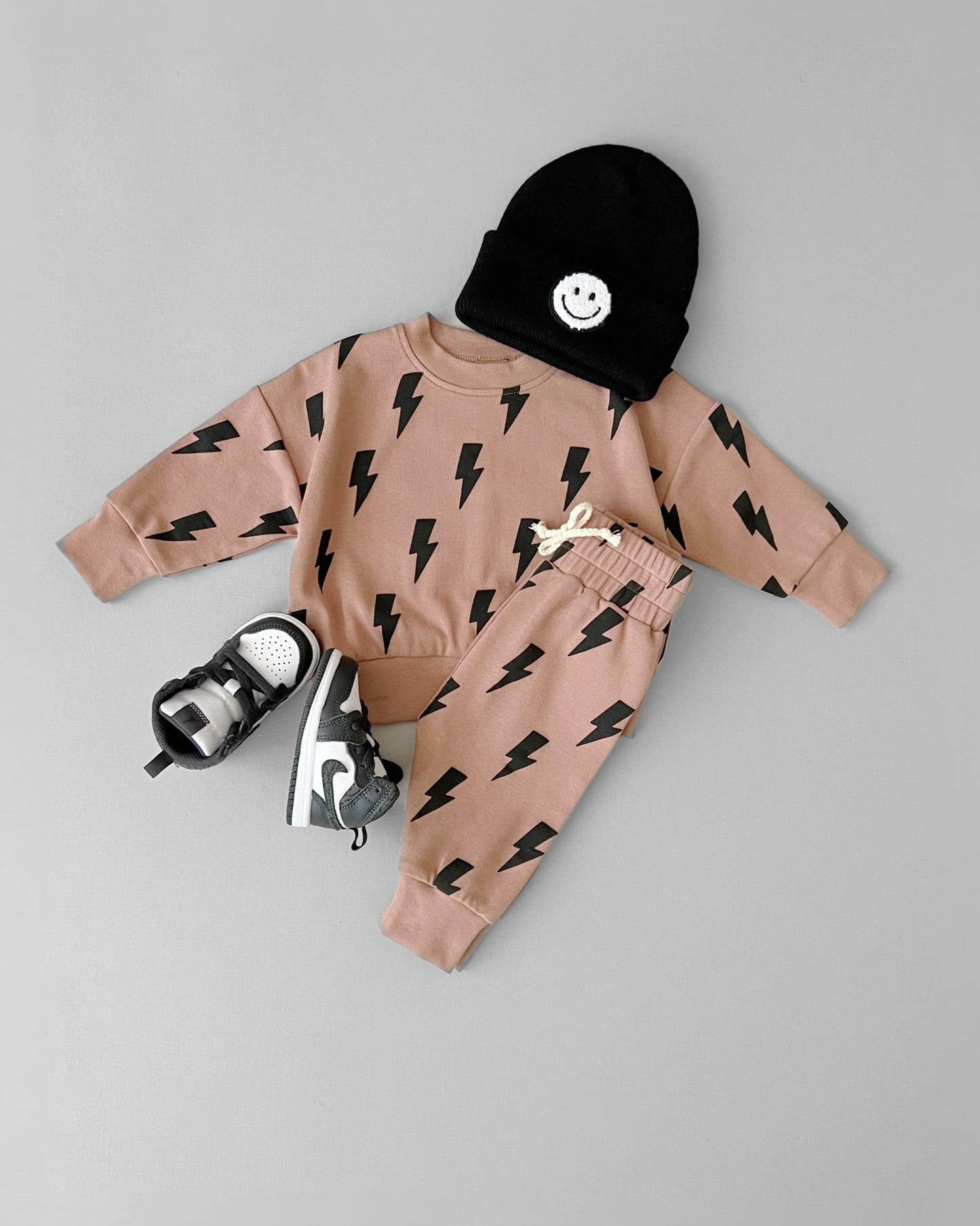 Jogger Set | Mocha Bolts - Mack & Harvie