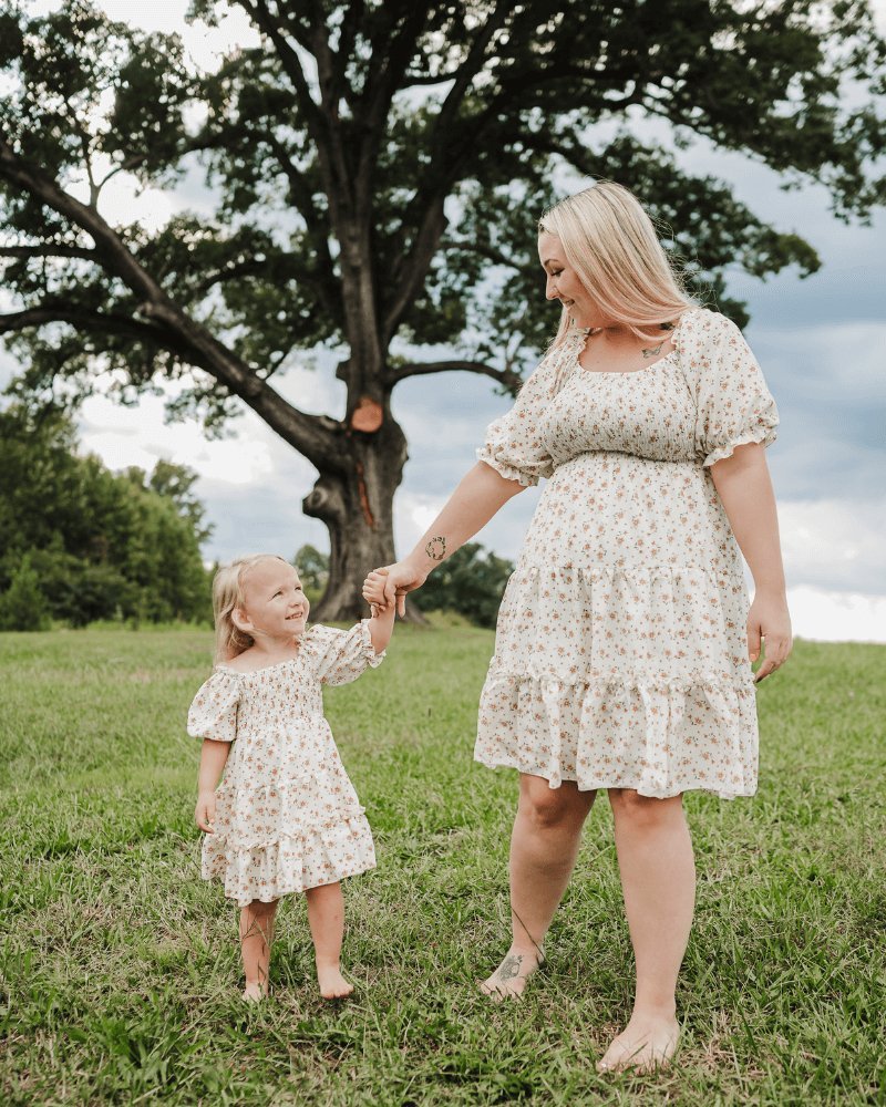 Katherine Dress - Yellow Floral - Mack & Harvie