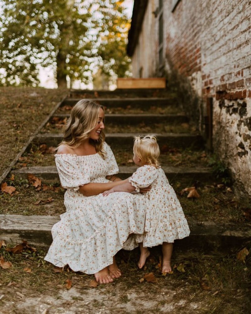 Katherine Dress - Yellow Floral - Mack & Harvie