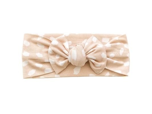 Knotted Headband - Sand Spotted - Mack & Harvie