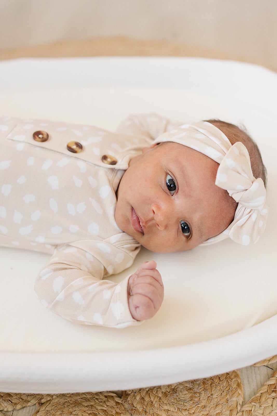 Knotted Headband - Sand Spotted - Mack & Harvie