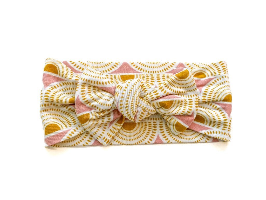 Knotted Headband - Vintage Sunshine - Mack & Harvie