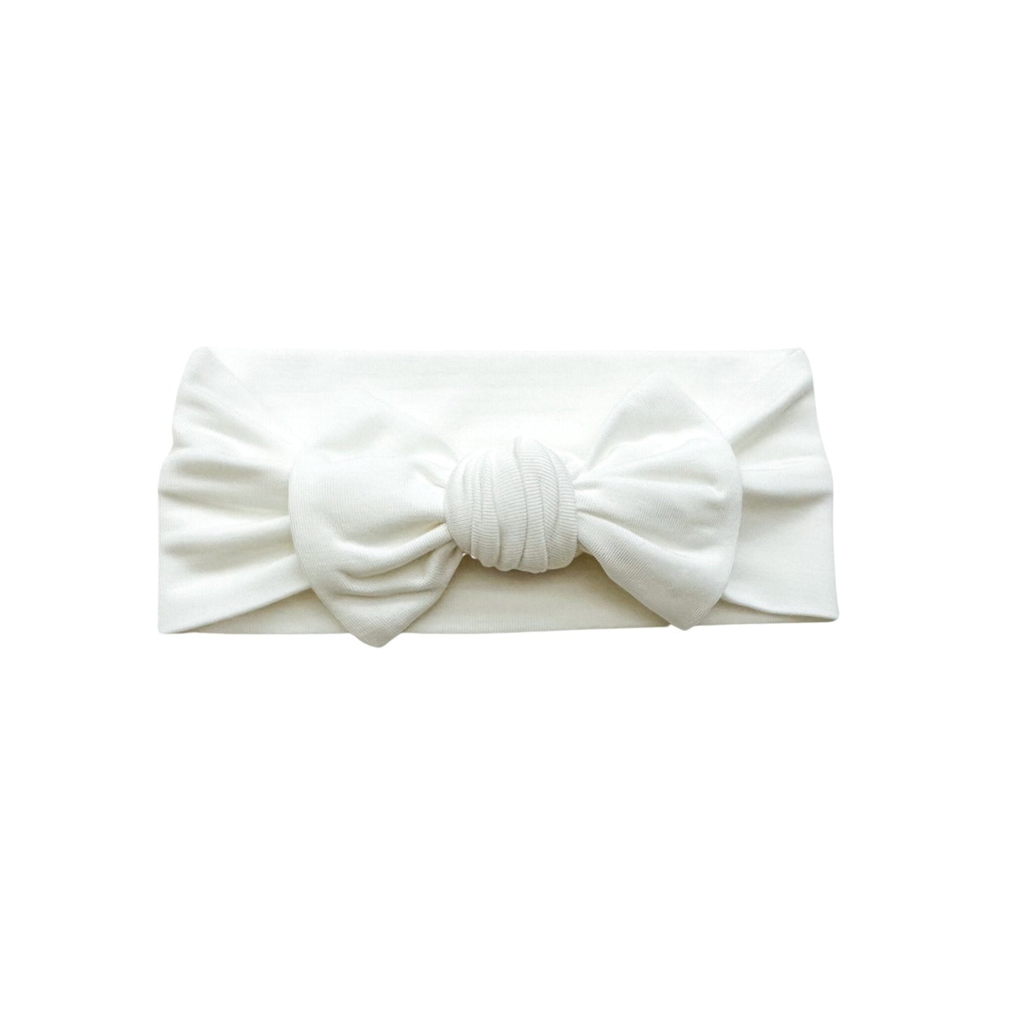 Knotted Headband - White - Mack & Harvie