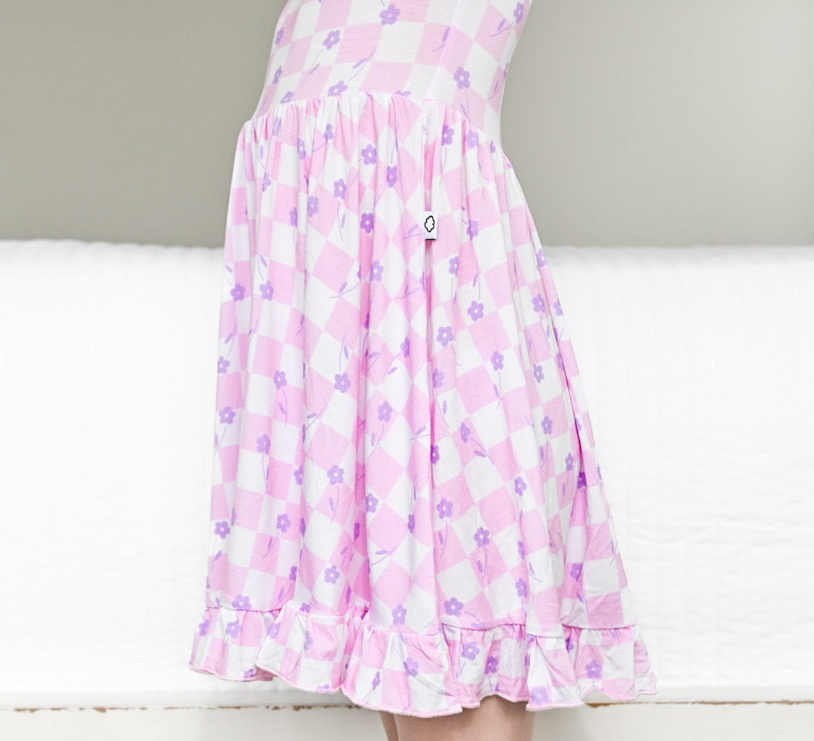 LAVENDER DAISIEZzz DREAM RUFFLE DRESS - Mack & Harvie