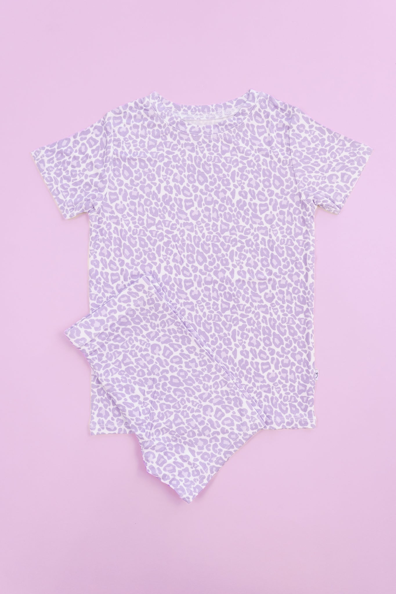 LAVENDER LEOPARD DREAM SHORT SET - Mack & Harvie