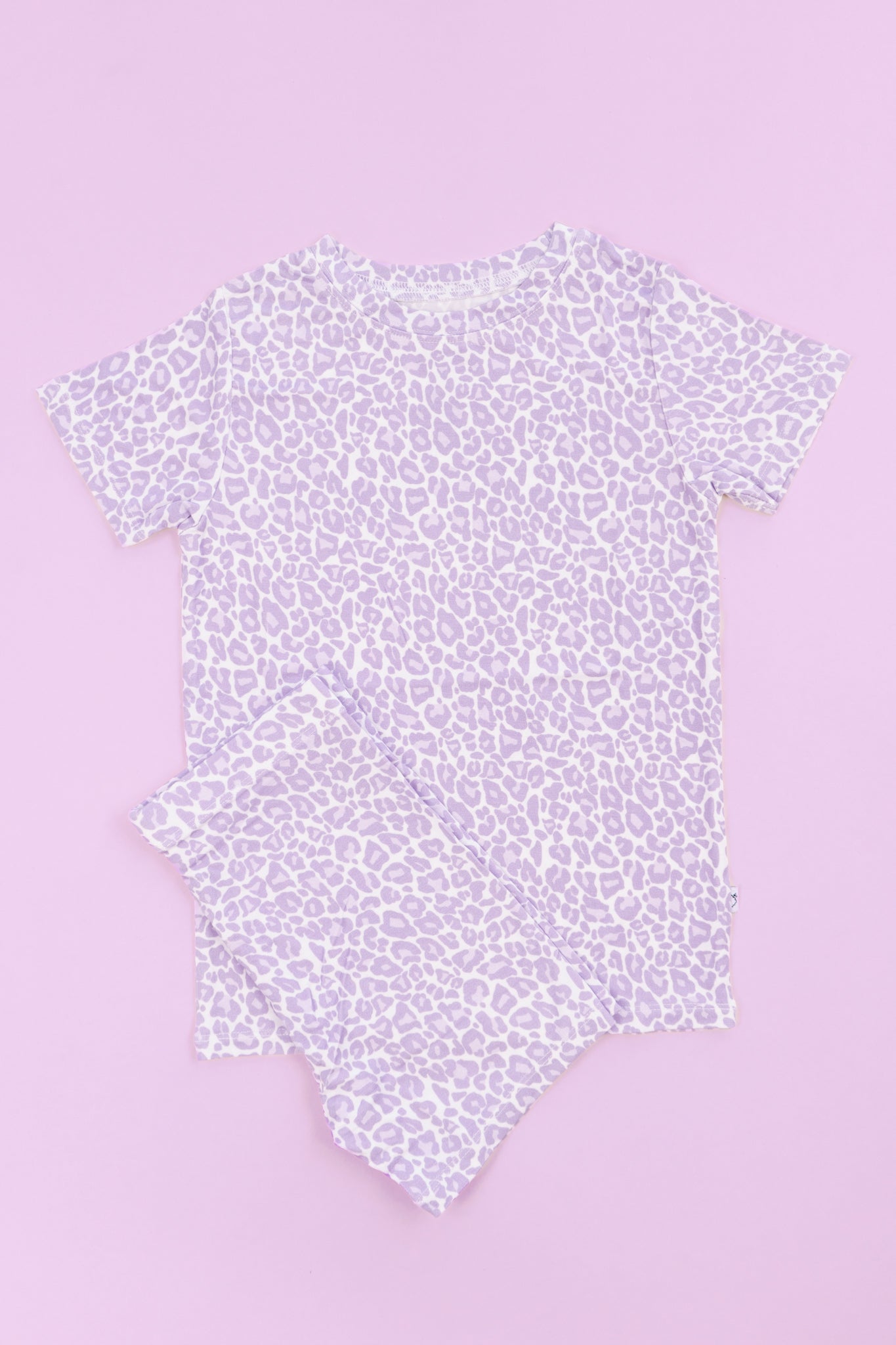 LAVENDER LEOPARD DREAM SHORT SET - Mack & Harvie