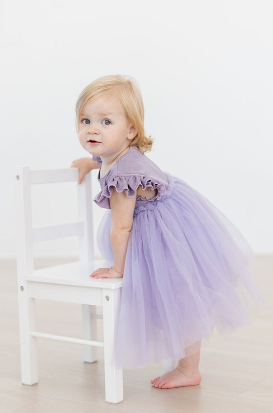 Lavender Shimmer Tutu Dress - Mack & Harvie