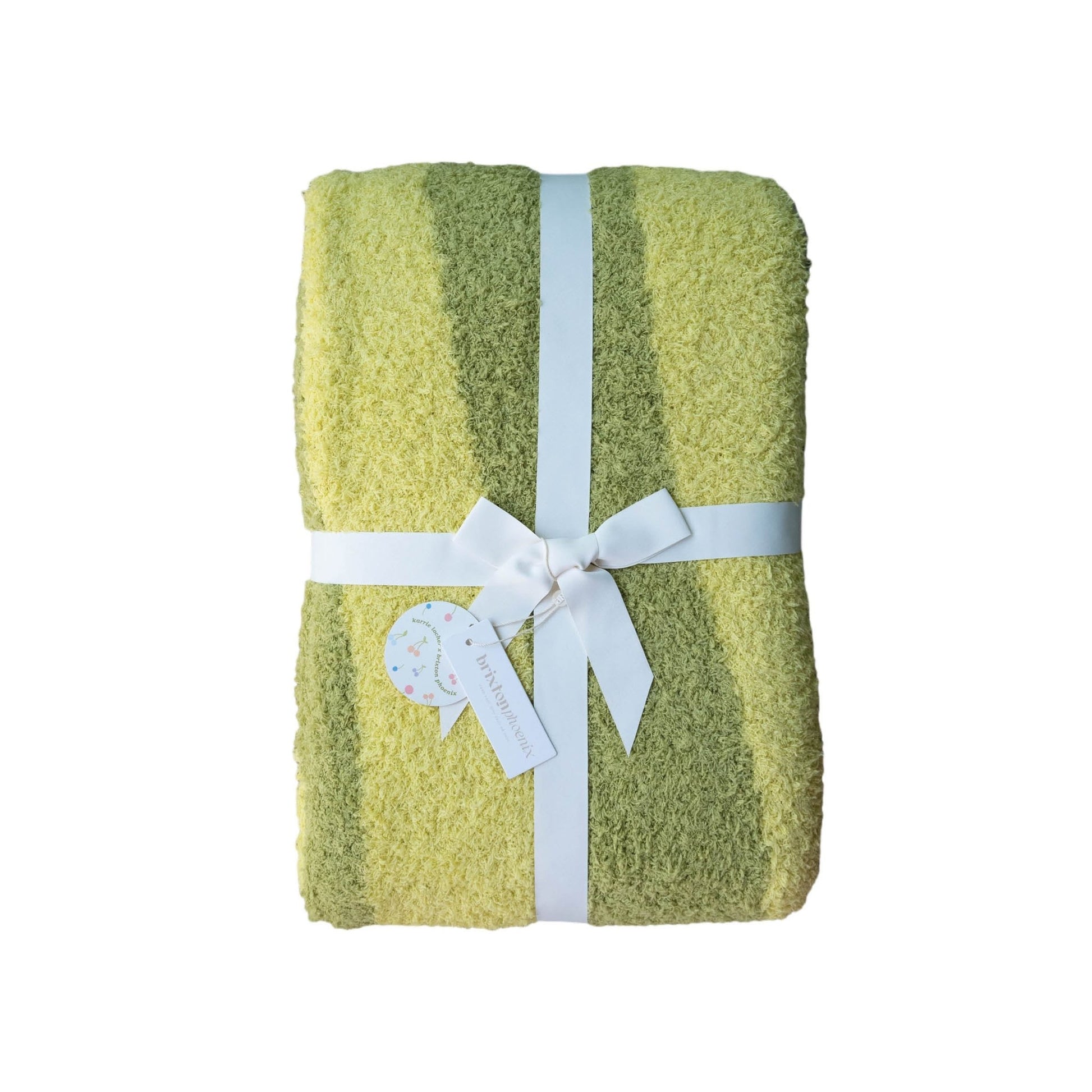 Lemon Lime | XL Plush Blanket - Mack & Harvie