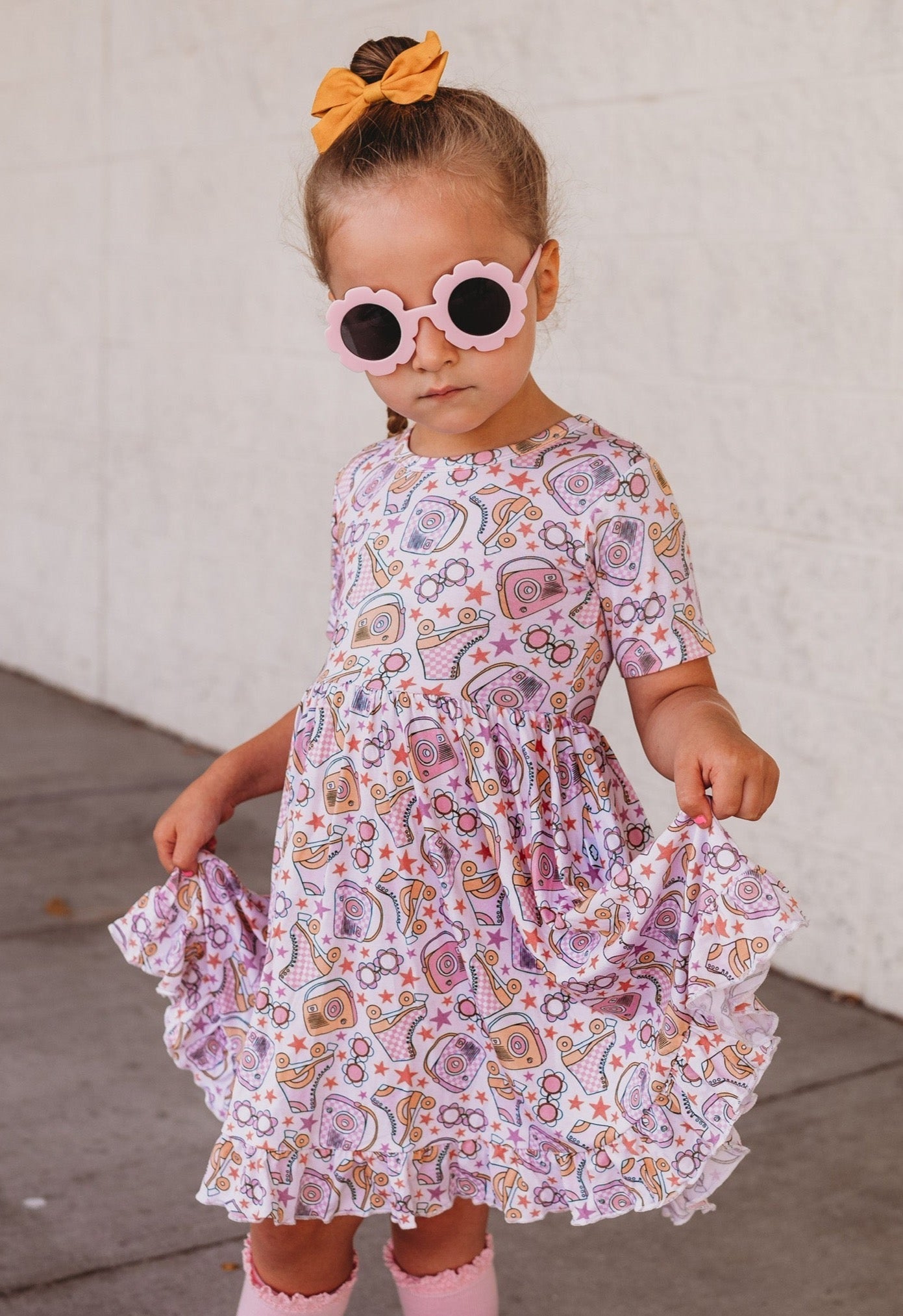 LET THE GOOD TIMES ROLL DREAM RUFFLE DRESS DBLC X LOLO WEBB - Mack & Harvie