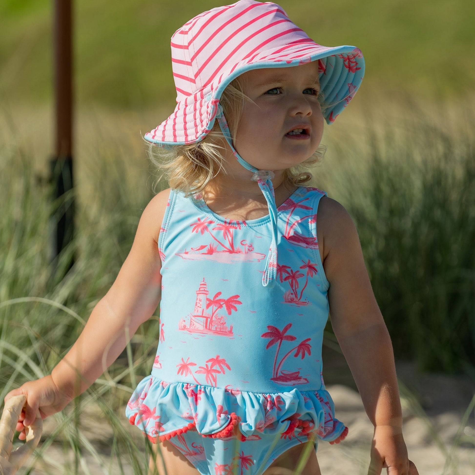 Lighthouse Island Sustainable Skirt Swimsuit - Mack & Harvie