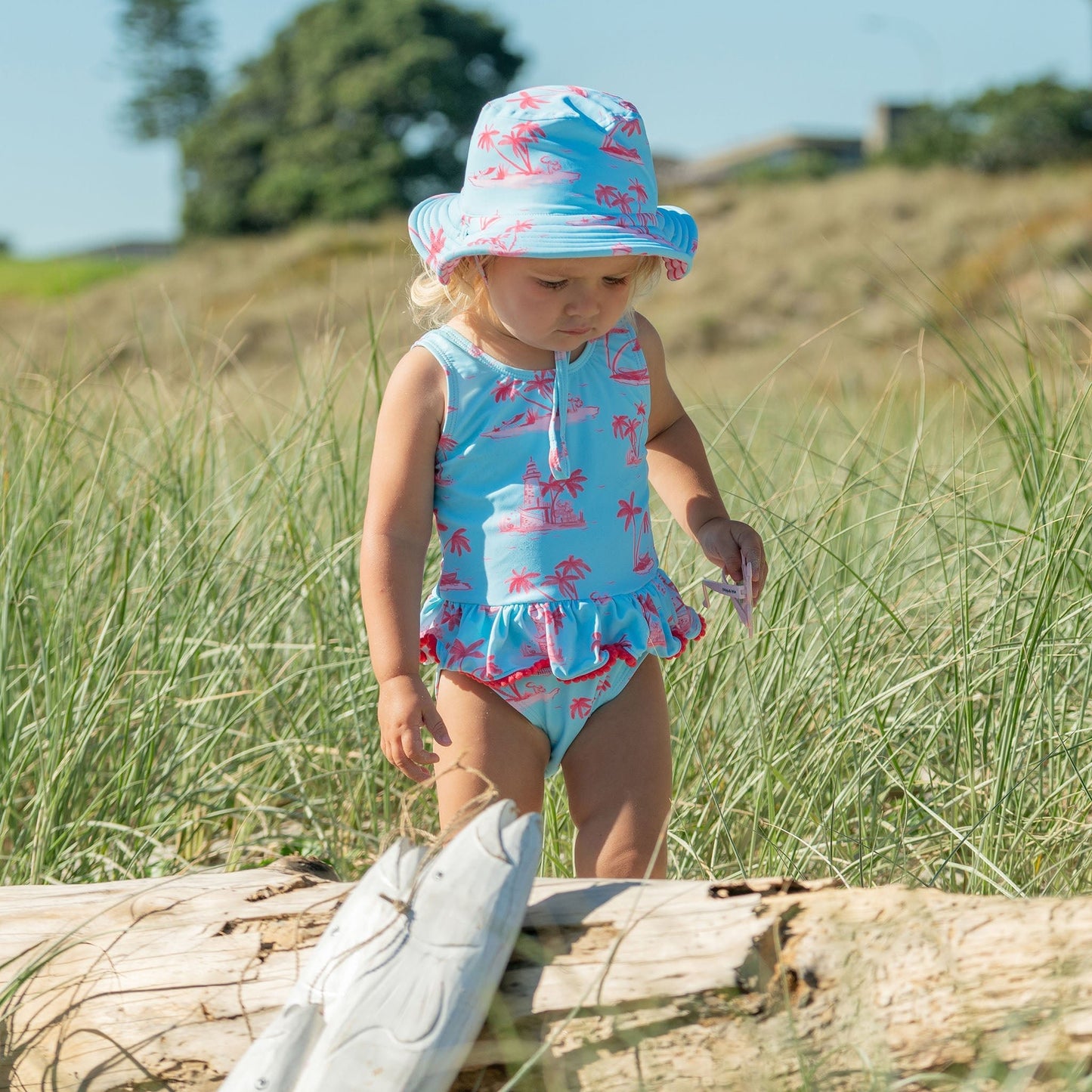 Lighthouse Island Sustainable Skirt Swimsuit - Mack & Harvie