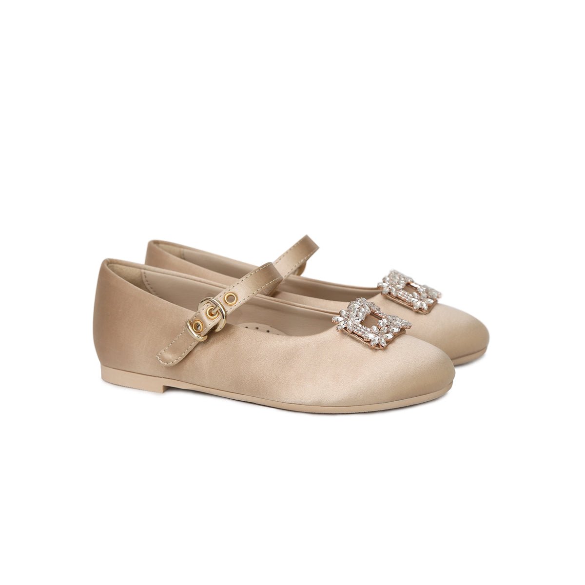 Lila Satin Shoes - Mack & Harvie