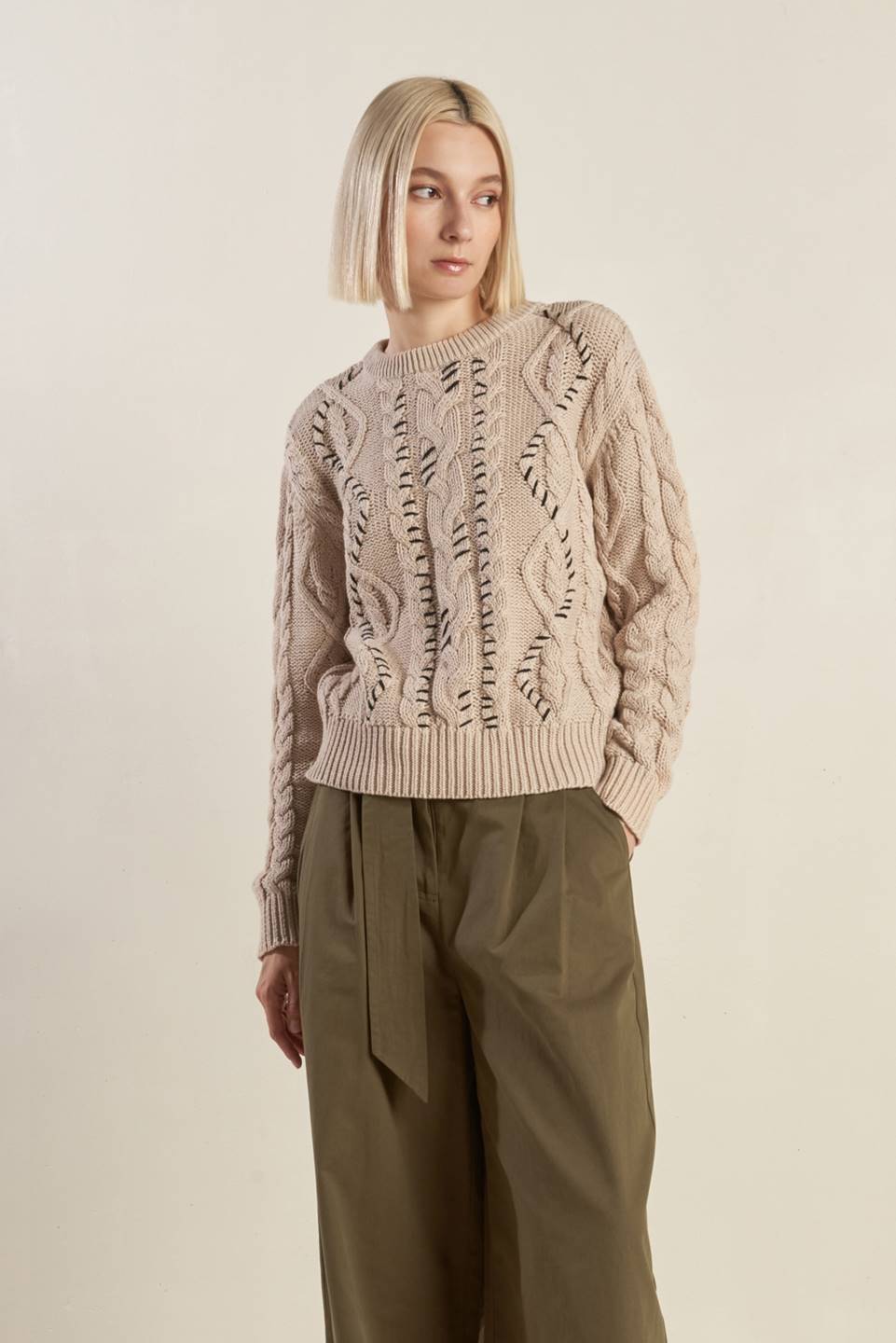 LITTLE BIT IN LOVE SWEATER KNIT TOP - Mack & Harvie