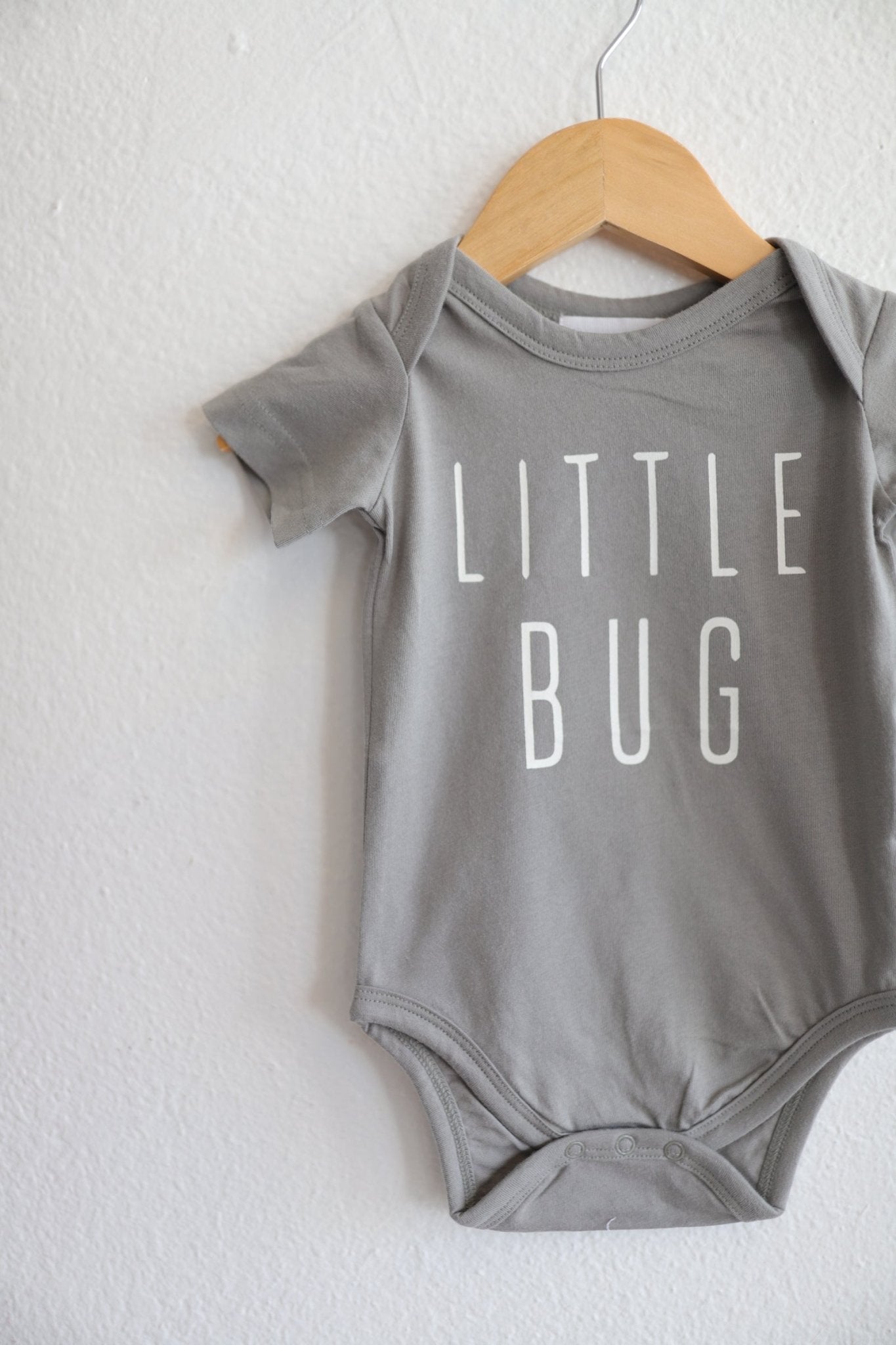 Little Bug Baby Onesie in Moon Mist - Mack & Harvie