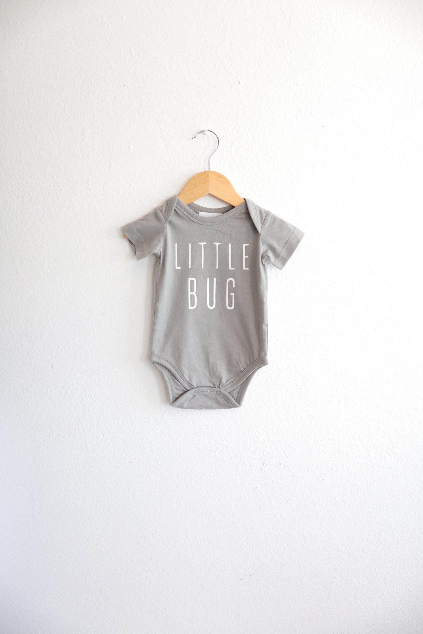 Little Bug Baby Onesie in Moon Mist - Mack & Harvie