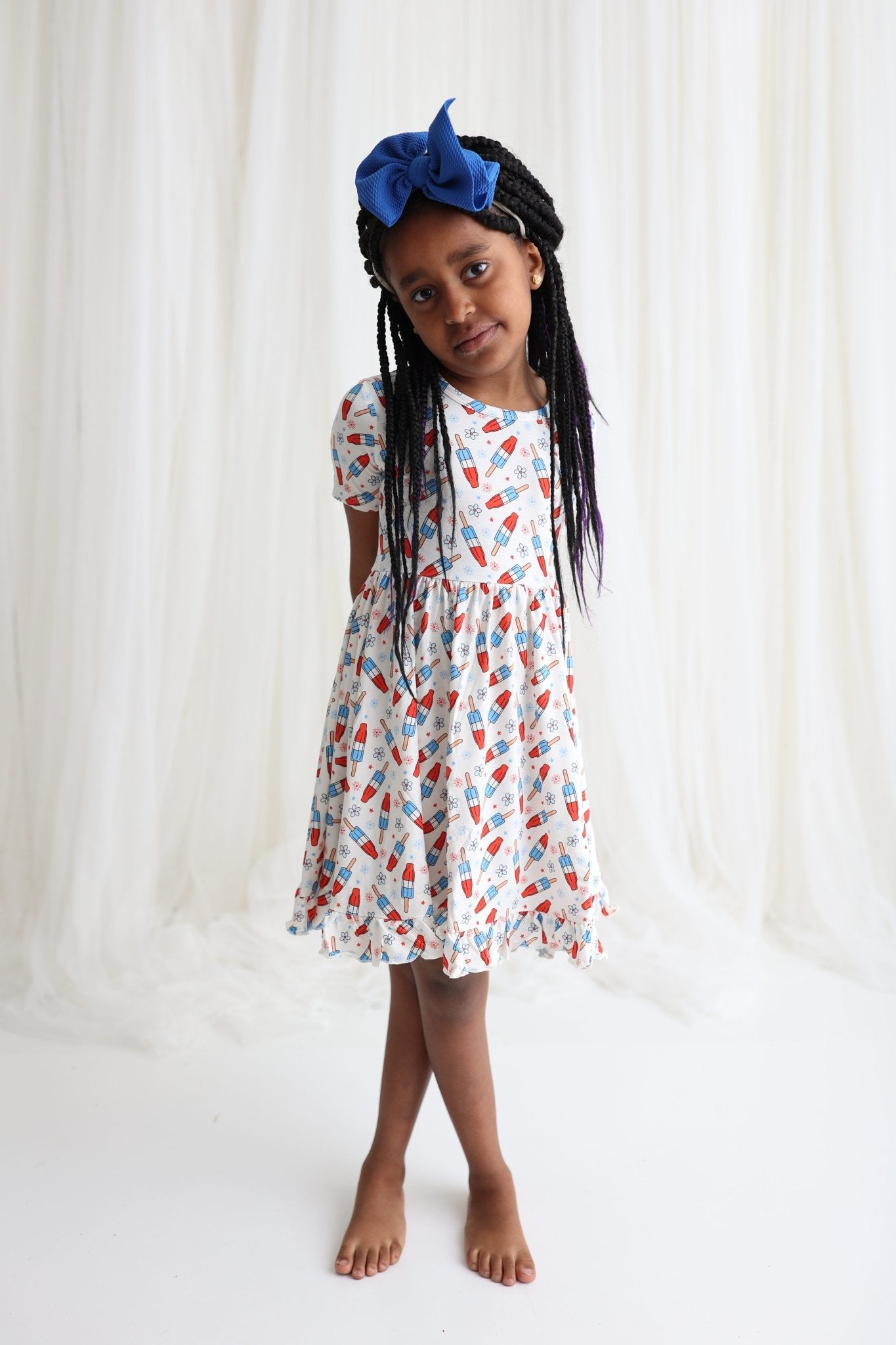 LITTLE MISS FIRECRACKER DREAM RUFFLE DRESS - Mack & Harvie