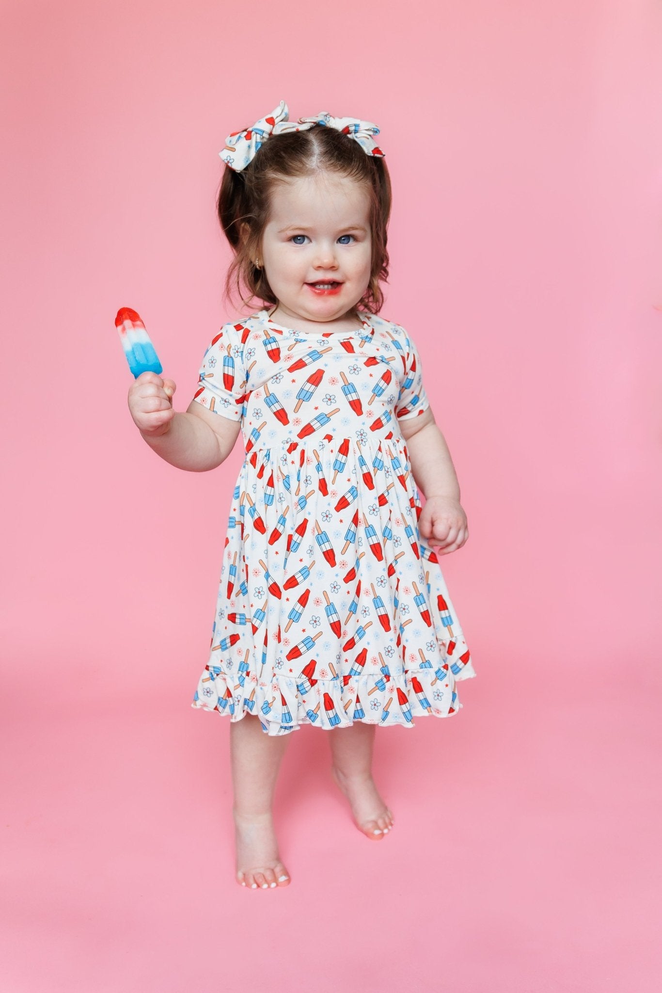 LITTLE MISS FIRECRACKER DREAM RUFFLE DRESS - Mack & Harvie